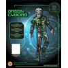 image:imageRubies Light Up Green Cyborg Costume for Kids Boys LargeXLarge