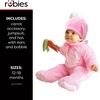 image:imageRubies Precious Pink Wabbit Costume for Babies Girls 612 Months1218 Months