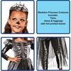 image:imageRubies Skeleton Princess Costume Dress for Kids Girls LargeAs Shown