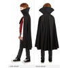 image:imageRubies Vampire Costume Shirt with Light Up Necklace and Cape for Kids Boys LargeBlack