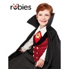 image:imageRubies Vampire Costume Shirt with Light Up Necklace and Cape for Kids Boys LargeBlack