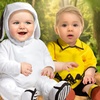 image:imageRubies babyboys Peanuts Snoopy Costume Jumpsuit Hat and BootiesWhite