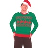 image:imageForum Novelties Adult All Wrapped Up Red Ugly Christmas SweaterGreenRed