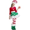image:imageRubies Candy Cane Elf Princess Costume Dress for Kids Girls MediumXSmall