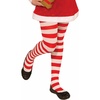 image:imageRubies Christmas Red amp White Striped Tights for Kids Girls MediumCandy Cane
