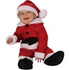 image:imageRubies Costume Co Babys Fleece Santa Romper Costume and HatRed