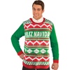 image:imageRubies Unisex Adult Feliz Navidad Ugly Christmas SweaterAs Shown