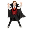 image:imageRubies Vampire Costume Shirt with Light Up Necklace and Cape for Kids Boys LargeBlack