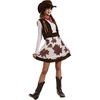 image:imageRubies girls Cowgirl Costume Dress With HatMulticolored