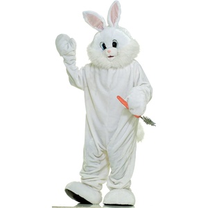 image:imageForum Deluxe Plush Bunny Rabbit Mascot CostumeWhite