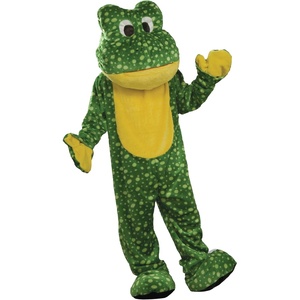 image:imageForum Deluxe Plush Frog Mascot CostumeGreen