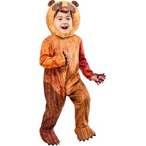image:imageRubies Baby Brown Bear InfantToddler Costume Jumpsuit and HeadpieceBrown