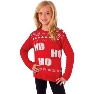 image:imageRubies Costume Ho Ho Ho Ugly Christmas Sweater Costume One Color SmallLarge