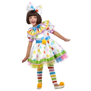image:imageRubies Little Clown Girl Costume for Toddlers Girls 4T2T