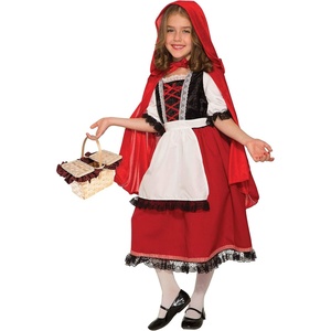 image:imageRubies Red Riding Hood Deluxe Costume for Kids Girls SmallMedium