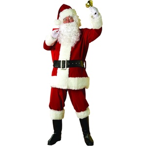 image:imageRubies Regal Plush Santa SuitRedWhite