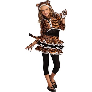 image:imageRubies Tigress Hoodie Costume Dress for Kids Girls MediumLarge