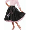 image:imageForum Novelties Womens 50s Poodle Skirt BlackBlack