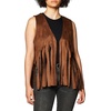 image:imageForum Novelties Womens 60s Hippie Vest Costume AccessoryBrown