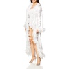 image:imageForum Novelties Womens Vintage Hollywood Marabou RobeWhite