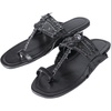 image:imageRubies Hippie Sandals Costume Accessory Shoes for Adults Unisex SmallBlack