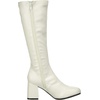image:imageRubies White GoGo Disco Boots for Adults Womens LargeSmall