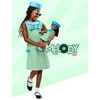 image:imageRubies at Party City American Girl Costume for Kids Girls CostumeMelody Costume