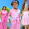 image:imageRubies at Party City Barbie Movie Barbie Costume for Kids Girls CostumePresident Barbie