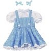 image:imageRubies at Party City The Wizard of Oz Dorothy Sequin Costume Dress for Kids Girls CostumeOne Color