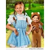 image:imageRubies at Party City The Wizard of Oz Dorothy Sequin Costume Dress for Kids Girls CostumeOne Color
