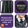 image:imageRubies at Party City Wednesday TV Series Costume for Kids Girls CostumeWednesday Addams Uniform
