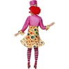 image:imageSmiffys Womens Clown Lady Costume Hooped Dress Shirt Bow Tie Stripy Tights HatMulticolored