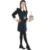 image:imageAddams Family Childs Wednesday Addams Costume Medium BlackWhiteSmall