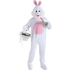 image:imageForum Novelties Mens Plush Bunny Mascot CostumePinkWhite