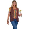 image:imageForum Novelties Womens 60s Hippie Vest Costume AccessoryBrown