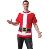 image:imageRubies Costume Mens Clausplay Santa TShirtMulticolored