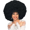 image:imageRubies Jumbo Afro Black Wig for Adults Unisex No SizeBlack