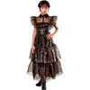 image:imageRubies at Party City Wednesday TV Series Costume for Kids Girls CostumeRave n Dance Dress
