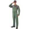 image:imageRubies unisexadults Top Gun Classic Movie Top Gun Costume JumpsuitGreen