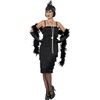 image:imageSmiffys Womens 1920s Black Flapper CostumeBlack
