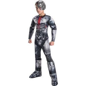 image:imageBoys Justice League Deluxe Cyborg CostumeMedium