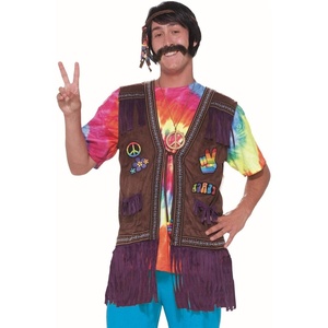 image:imageForum Unisex Generation Hippie Peace VestMulticolored