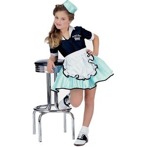 image:imageRubies 50s Favorite Girls Car Hop CostumeBlue
