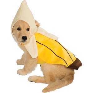image:imageRubies Banana Pet Costume for Dogs or Cats XLSmall