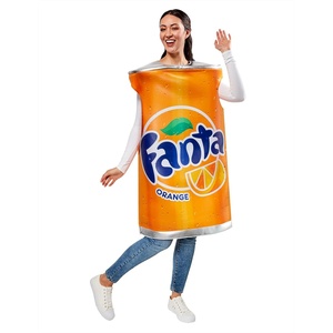 image:imageRubies CocaCola Fanta Costume for Adults Unisex One SizeFanta Orange