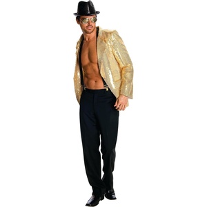 image:imageRubies Costume Co Deluxe Mens Gold Sequin JacketGold
