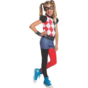 image:imageRubies DC Superhero Girls Harley Quinn Costume for Kids Girls MediumSmall