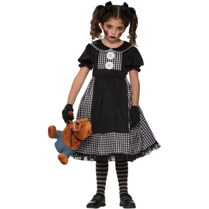 image:imageRubies Dark Rag Doll Costume Dress for Kids Girls LargeMedium