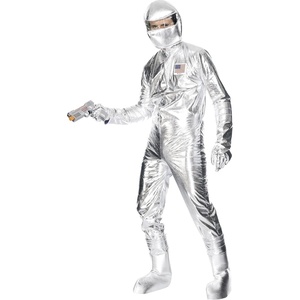 image:imageSmiffys Mens Spaceman Costume with Jumpsuit Hood Gloves and Boot CoversSilver