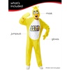 image:imageRubies Adult Five Nights at Freddys Chica Costume Jumpsuit Gloves and HalfmaskAs Shown
